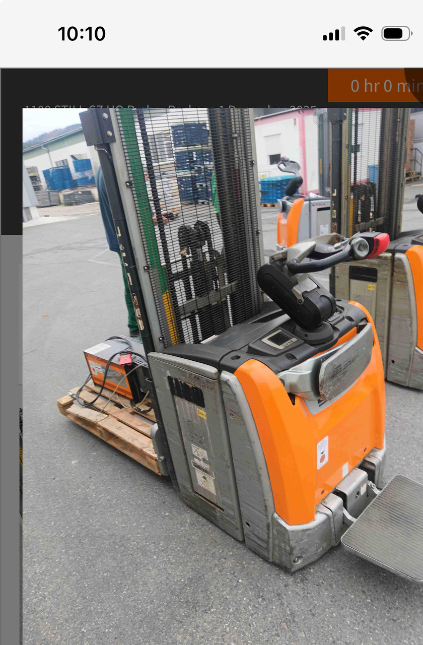 Pallet Stacker Still EXV SF 14 Triplex HH 5316mm, фото 1