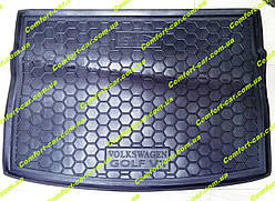 Килимок у багажник Volkswagen Golf 7 (ФольксВаген Гольф) гумовий