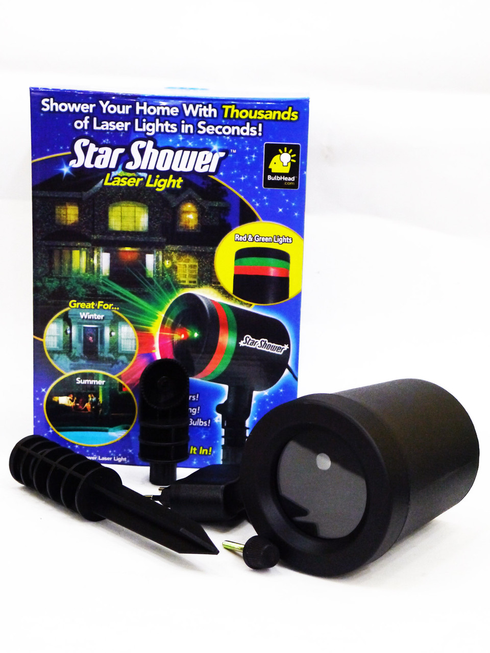 Лазерний зоряний проєктор Star Shower Laser Light