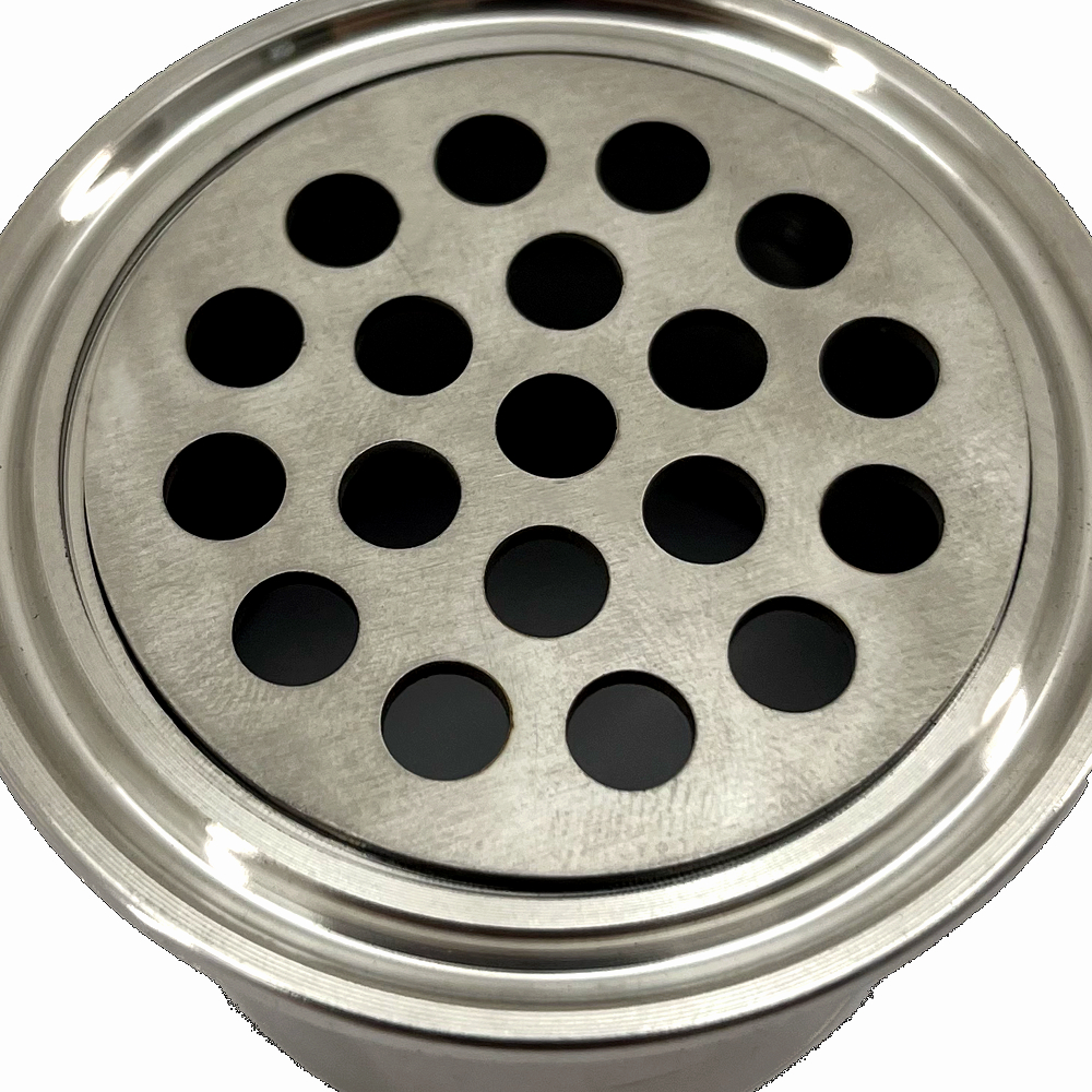 Царга Корс 2 дюйма, 500 мм з проточкою для тарілок і термометром, полнопрохідна трубка 6 мм, фото 1