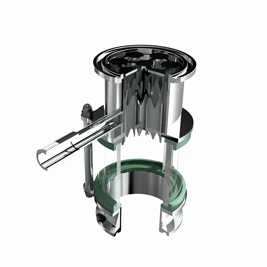 Узел відбору рідини Kors 2 дюйми, 35 голок, нержавіюча сталь AISI 304, крапельне зрошення, Селиваненко, фото 1