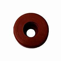 Уплотнювальна гумка для гідрозатвора 25 мм, червона, гума, виробництво Польща для бродильних ємностей