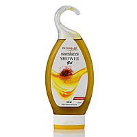 Гель для душу з медом і шафраном, патанджалі, Shower gel with honey and kesar, saundarya, Patanjali , 250 мл