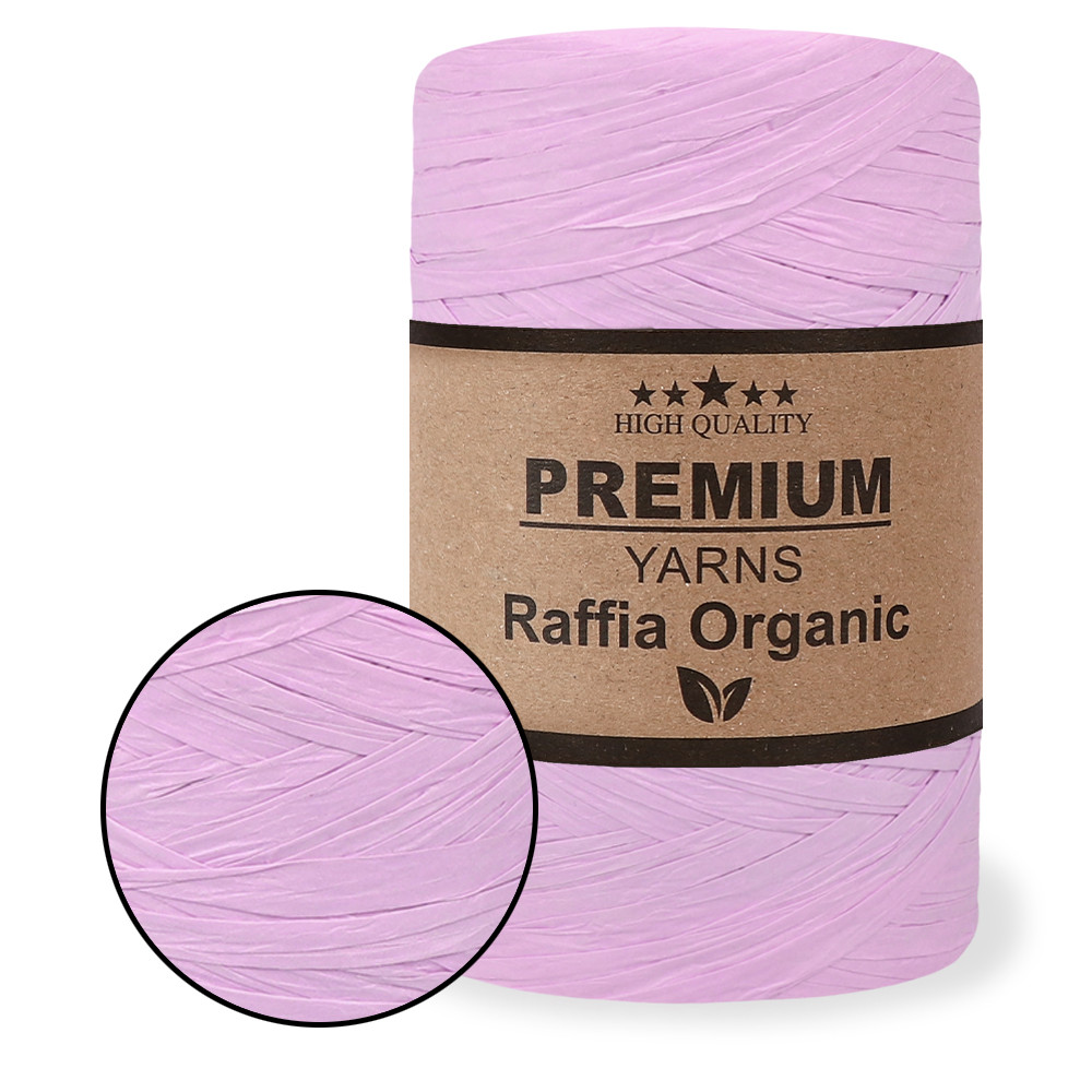 Premium Yarn Raffia Organic, Лаванда No10, фото 1