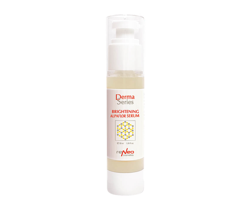 Освітлююча сироватка для обличчя з антиоксидантною дією Derma Series Brightening Alpaflor Serum 50 мл, фото 1