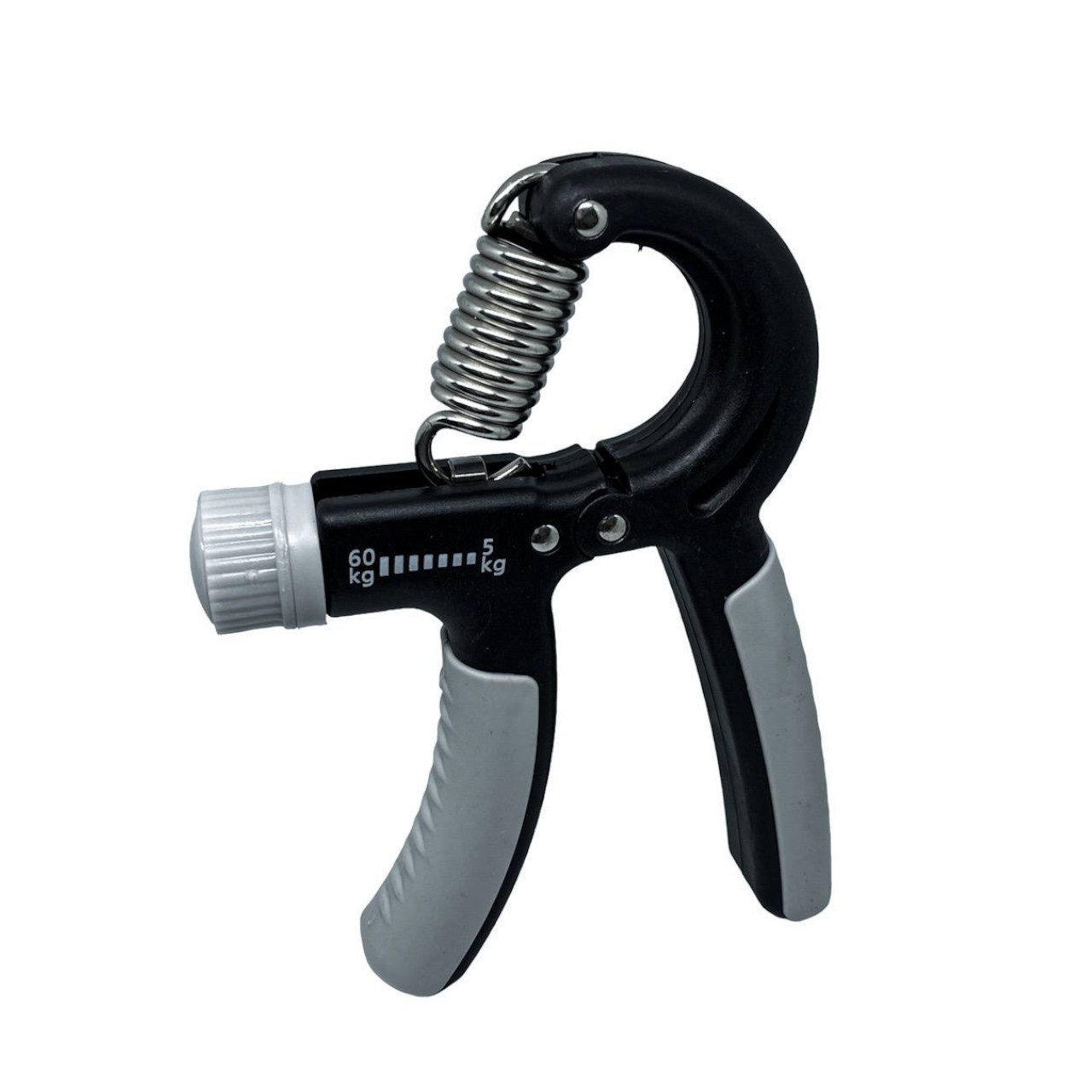 Еспандер кистьовий пружинний 5-60 кг з лічильником WLQ1-Black-grey  еспандер-ножиці, фото 1