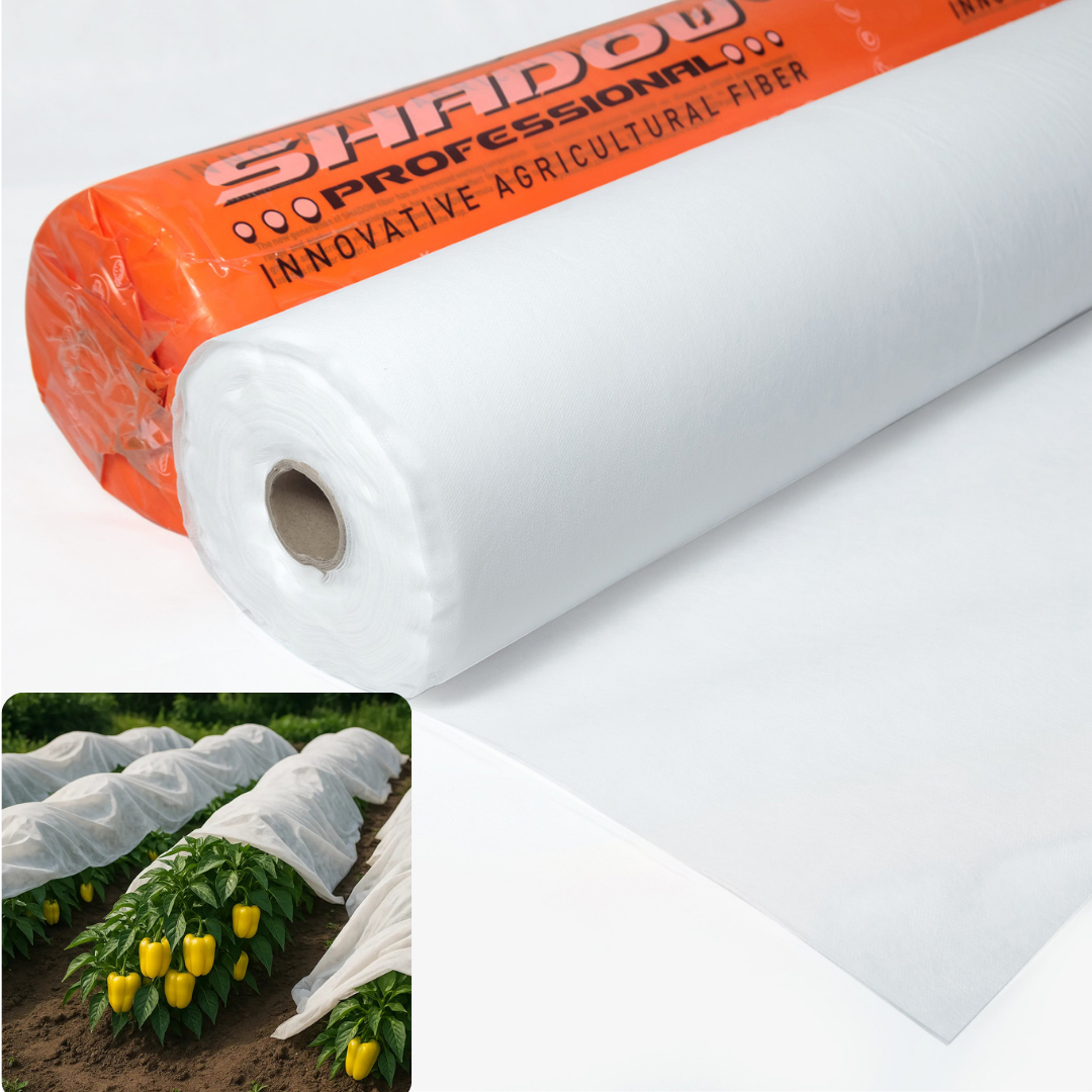 Агроволокно 30 г/м2 8,5 х50м. "Shadow" 4%білий спанбонд в рулонах від виробника