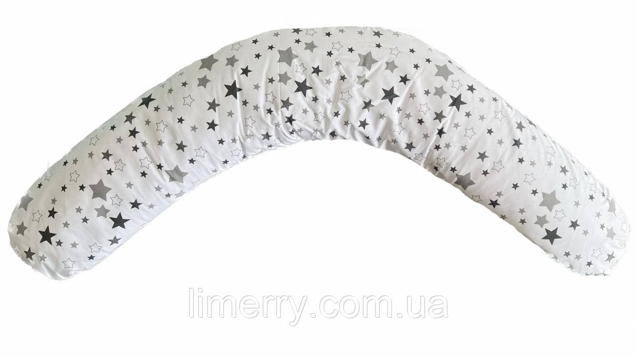 Подушка для вагітних та годування «Relax», наповнювач — кульки, фото 1