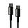Кабель Baseus Tungsten Gold Fast Charging Type-C to Type-C 100W (1m) Black (CATWJ-01), фото 3