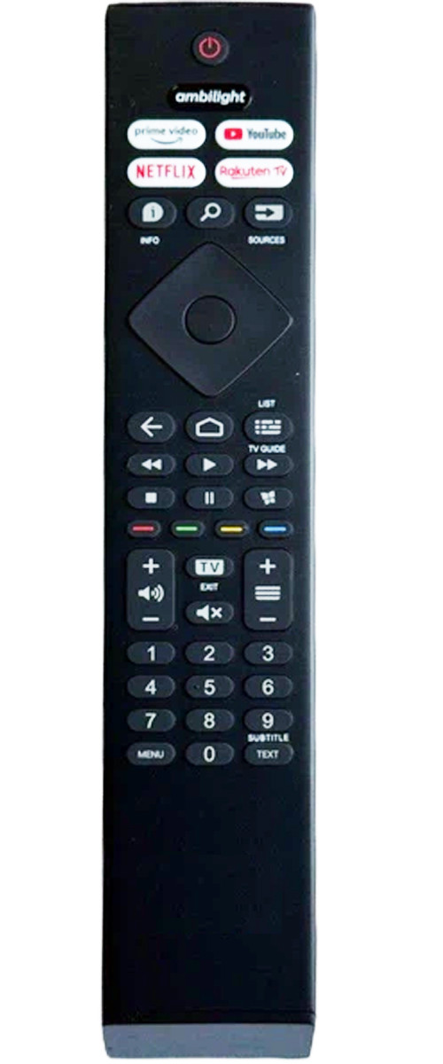 Пульт для телевізора PHILIPS brc0884402/01 netflix rakuten без голоса, фото 1
