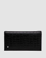 💵 Montblanc Wallet 14cc Crocodile Embossed in Black
