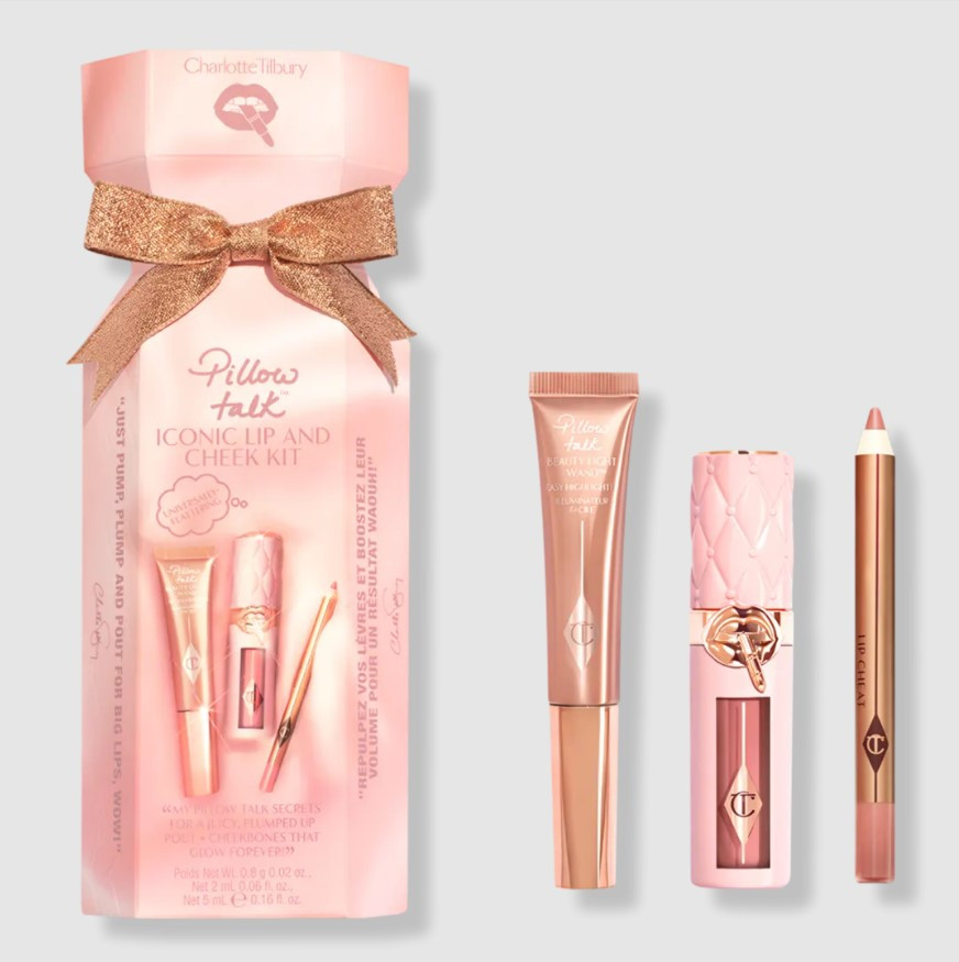 Подарунковий набір для макіяжу Charlotte Tilbury Pillow Talk Iconic Lip And Cheeck Kit