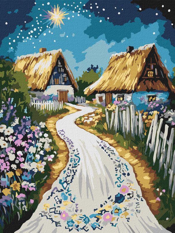 Картина за номерами Ідейка Хатина ©art_selena_ua (KHO5161) 30 х 40 см, фото 1