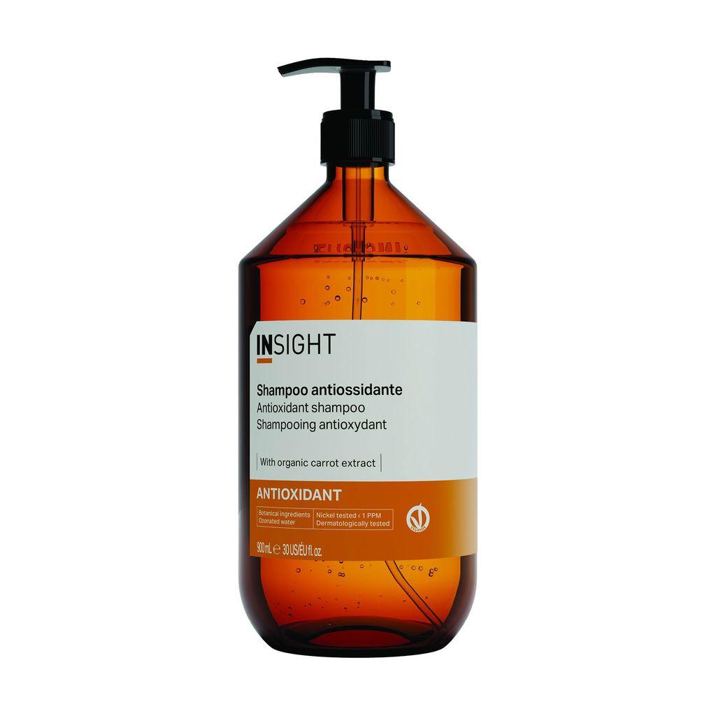 Шампунь тонізувальний для волосся Insight Antioxidant Shampoo 900 мл у скляній пляшці, фото 1