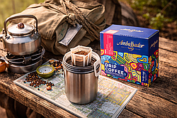 Кава для дороги, укриття, подорожей Україною: зручні формати