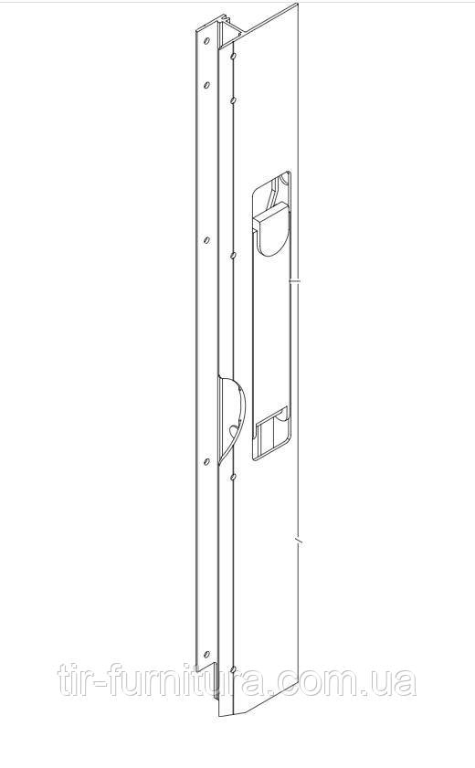 Бортовий замок причепа правий H-600 Hestal, фото 1