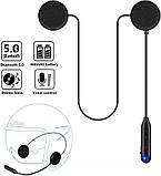 Bluetooth гарнітура для мотошолома HM-1, плоска, Bluetooth 5.0, Hands Free, IPX7, фото 8