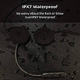 Bluetooth гарнітура для мотошолома HM-1, плоска, Bluetooth 5.0, Hands Free, IPX7, фото 2