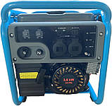 Генератор 3.5 кВт інверторний бензиновий мідна обмотка Imlex IM-INV3500 однофазний, фото 4