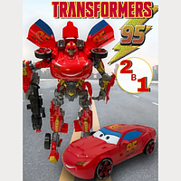 Робот-трансформер машина 35 см Тачки Блискавка Маквін W8826B
