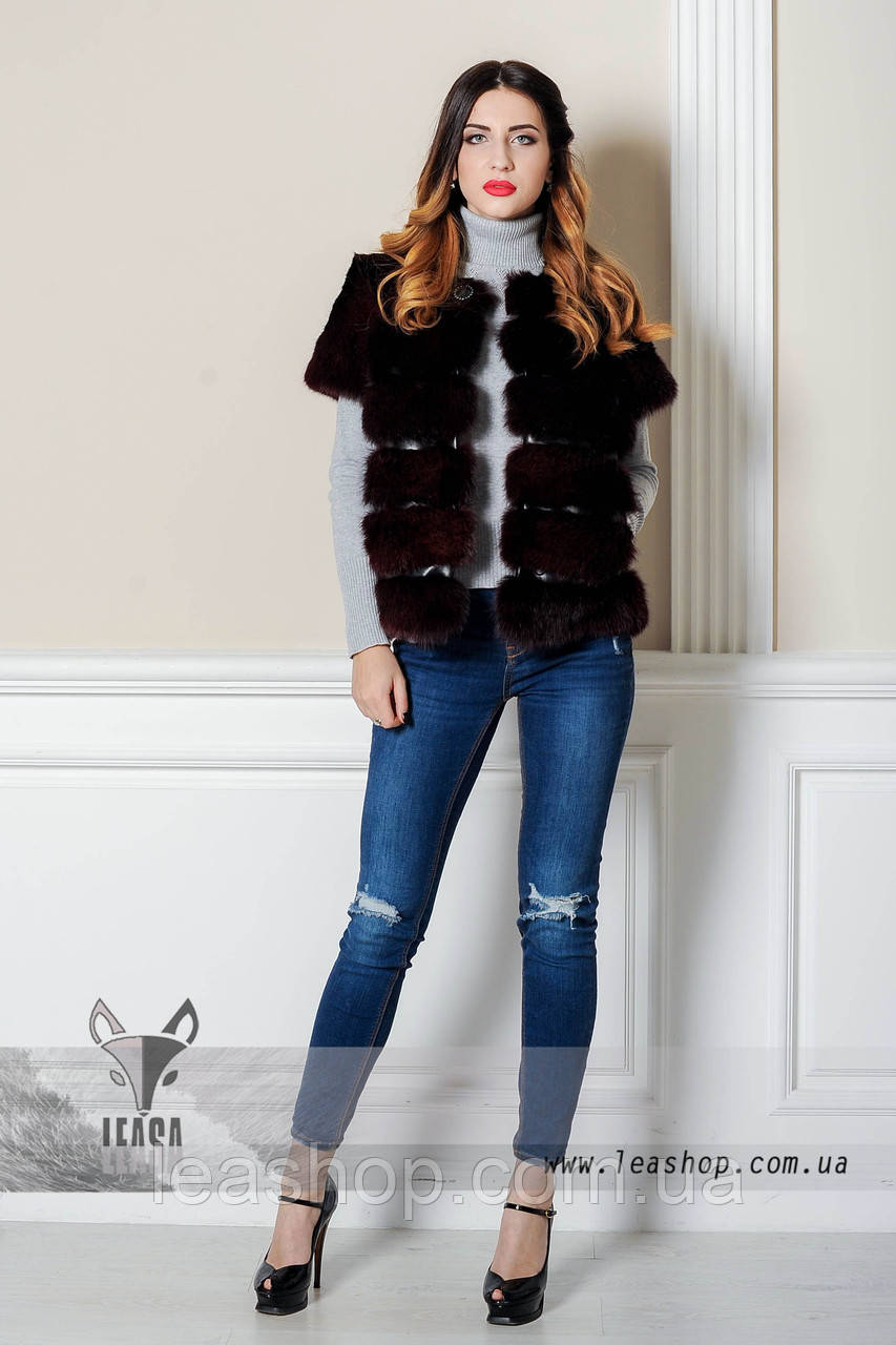 Жилет - поперечка з кролика, фото 1