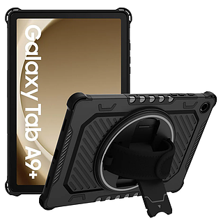 Противоударный чехол Carbon Capsule с подставкой 360° для Samsung Galaxy Tab A9+ Plus 11" (SM-X216, SM-X210)