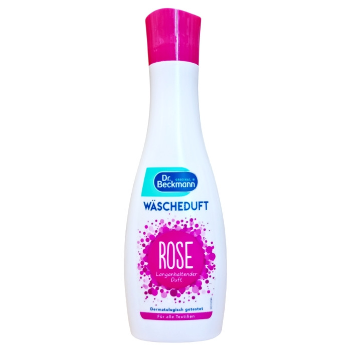 Парфуми для сушильної та пральної машини Dr. Beckmann Wascheduft Rose 250 мл, фото 1