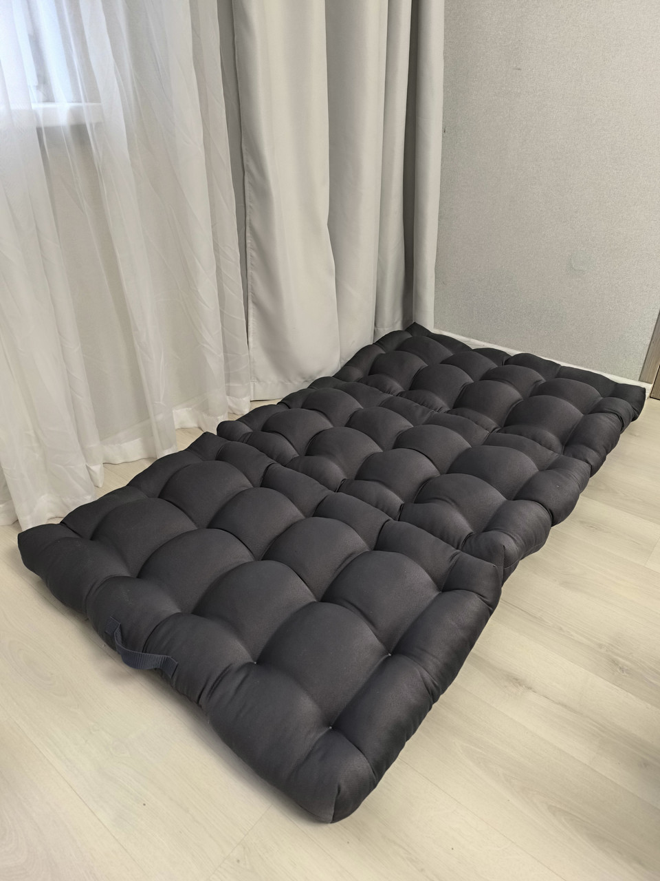 Матрац розкладний трансформер, 180x90 см DavLu темно-сірий, фото 1