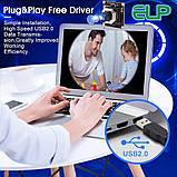 4K USB камера модуль IEights IMX415, автофокус, подвійний мікрофон, UVC, USB 2.0, 8 МП, фото 2