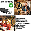 Кільцева LED лампа для студійної зйомки з тримачем для телефону від USB штатив 2м, фото 8