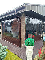 М’які вікна з японської плівки Achilles для веранди