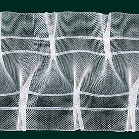 Тасьма для штор трубна коеф збирання 1:2,5, 9,5 см шторна тасьма Німеччина