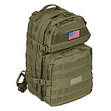 Набір шевронів 2 шт. із липучкою Прапор Betsy Ross 1776 США Америка 5х8 см вишитий патч нашивка прапора Америки, фото 6