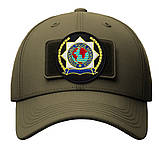 Набір шевронів 2 шт. із липучкою кокарда Police Association на чорному 7 см, Поліція, вишитий патч нашивка, фото 8