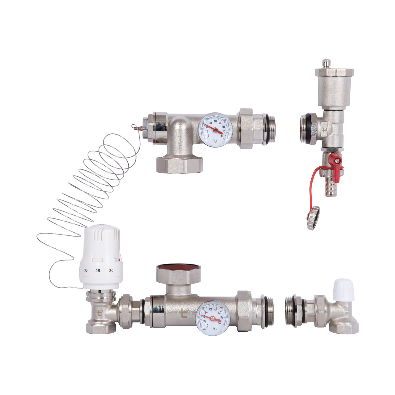 Змішувальна група Thermo Alliance Standart 1" без байпаса SF006W25