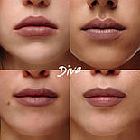 Олівець для губ INICO LIP PENCIL with peptides DIVA, фото 9