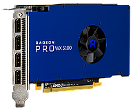 Дискретна відеокарта AMD Radeon Pro WX 5100, 8 GB GDDR5, 256-bit / 4x DisplayPort
