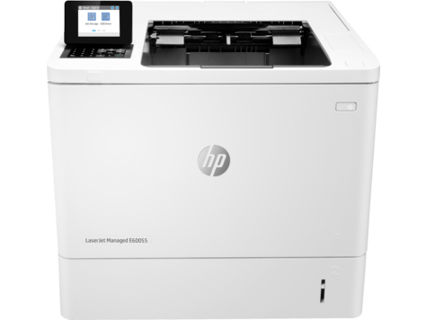 Принтер HP LaserJet Managed E60055dn / Лазерний монохромний друк / 1200x1200 dpi / A4 / 52 стор/хв / Ethernet, USB 2.0