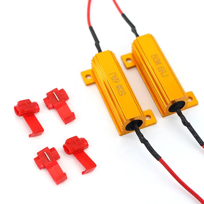 Резистор Canbus Led. Обманка для світлодіодних LED ламп 50W 6RJ, фото 1