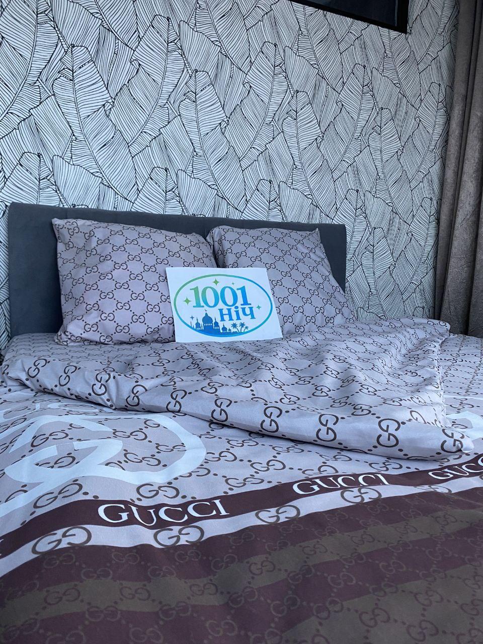 Комплект постільного бязь №пл591 Полуторний 150х220