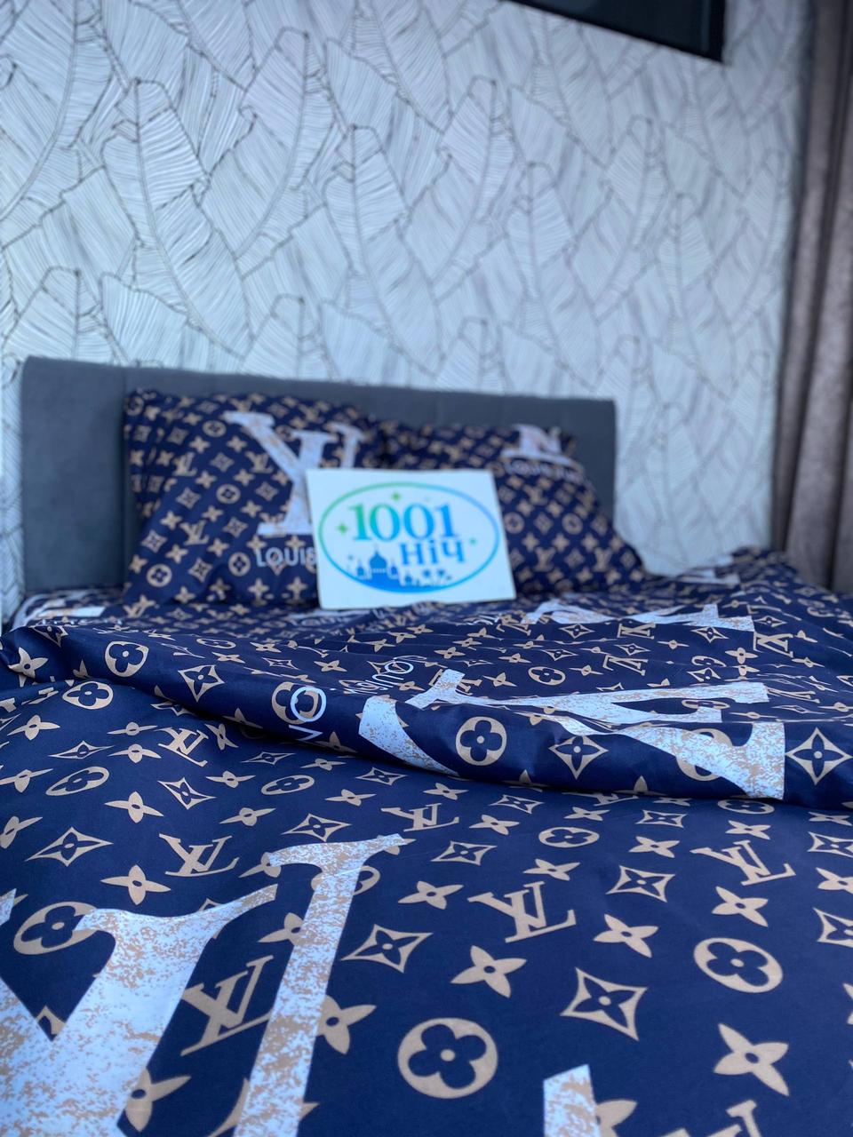 Комплект постільного бязь №пл589 Полуторний 150х220