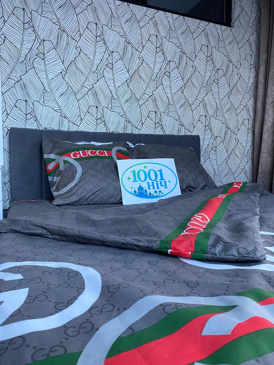 Комплект постільного бязь №пл590 Полуторний 150х220