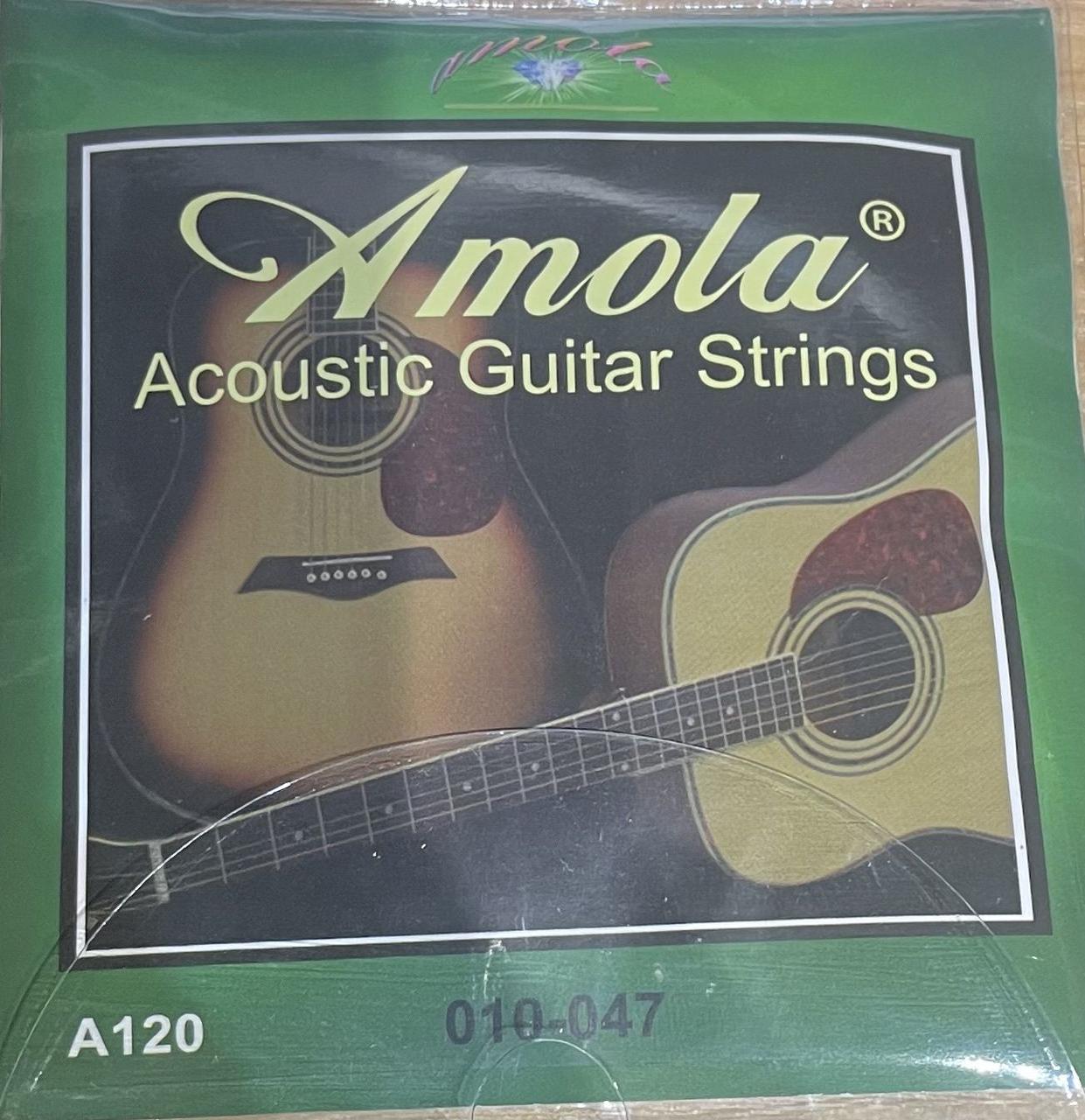 Струни для акустичниї гітари Amola A100 Light (010-047)