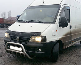 Кенгурятник WT003 для Fiat Ducato 1995-2006 Нержавіюча сталь
