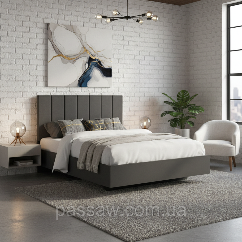 Ліжко двоспальне "Лондон" 160х200 см, фото 1