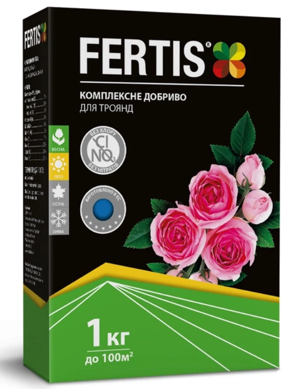 Фертіс "Для троянд" (12-8-16+МЕ) 1 кг, фото 1
