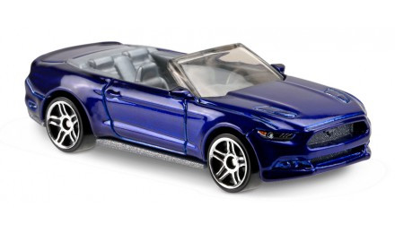 Базова машинка Hot Wheels 2015 Ford Mustang GT Convertible