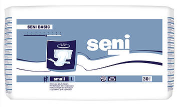 Підгузки для дорослих Seni Basic S (55-80 см) 30 шт. Маленький розмір