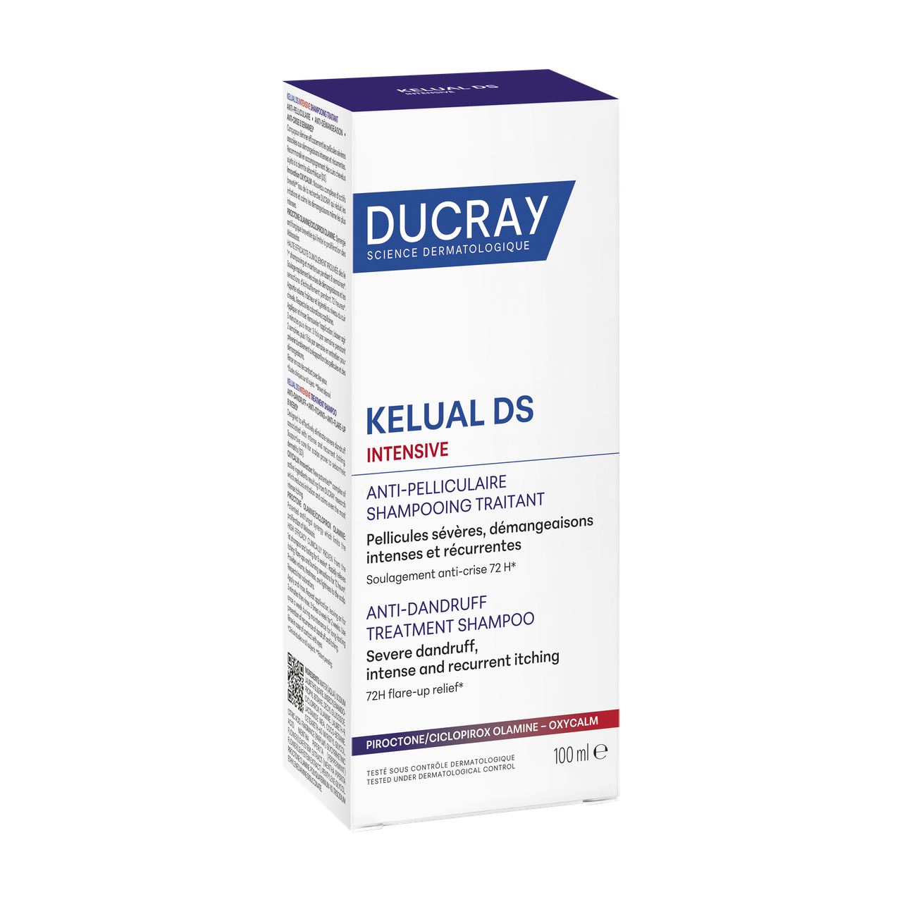 Дюкре Келюаль DS Інтенсив шампунь для лікування важких форм лупи Ducray Kelual DS Intensive shampooing 100 мл