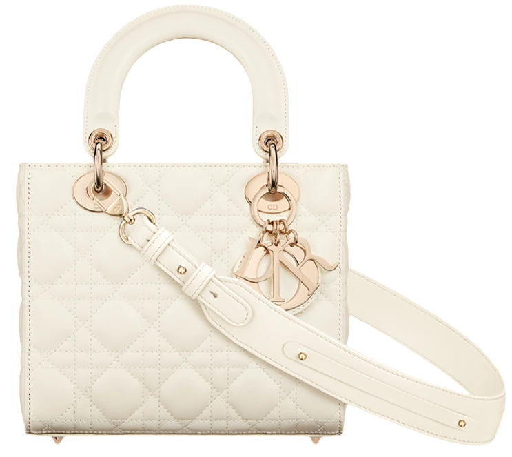 Брендова жіноча сумка Dior Small Lady Dior My ABCDior Bag Latte/Gold | Ікона жіночності та елегантності